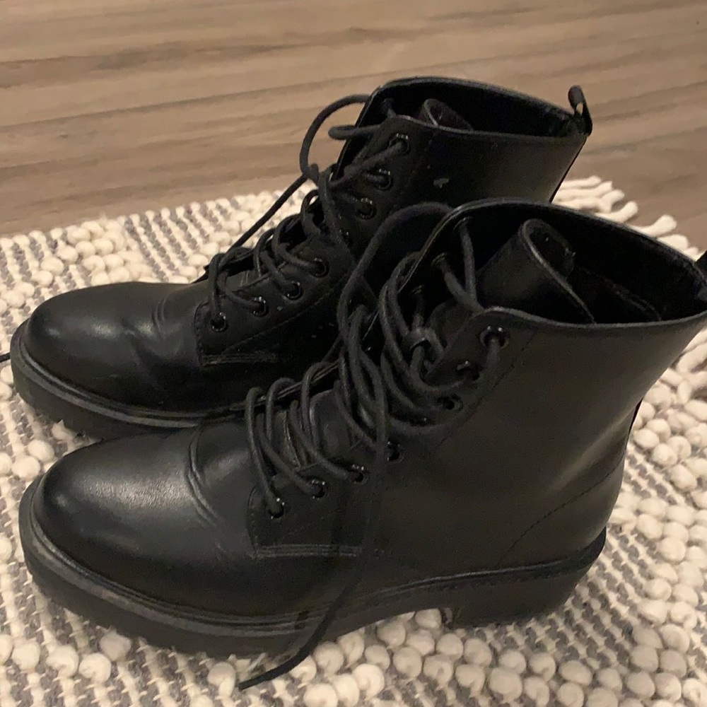 Forever 21 combat boots